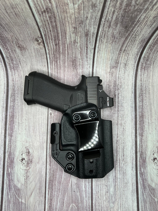 IWB Holster for Glock 43x / 43x MOS / 48 MOS / 19 / 17 / 34 Pistols.