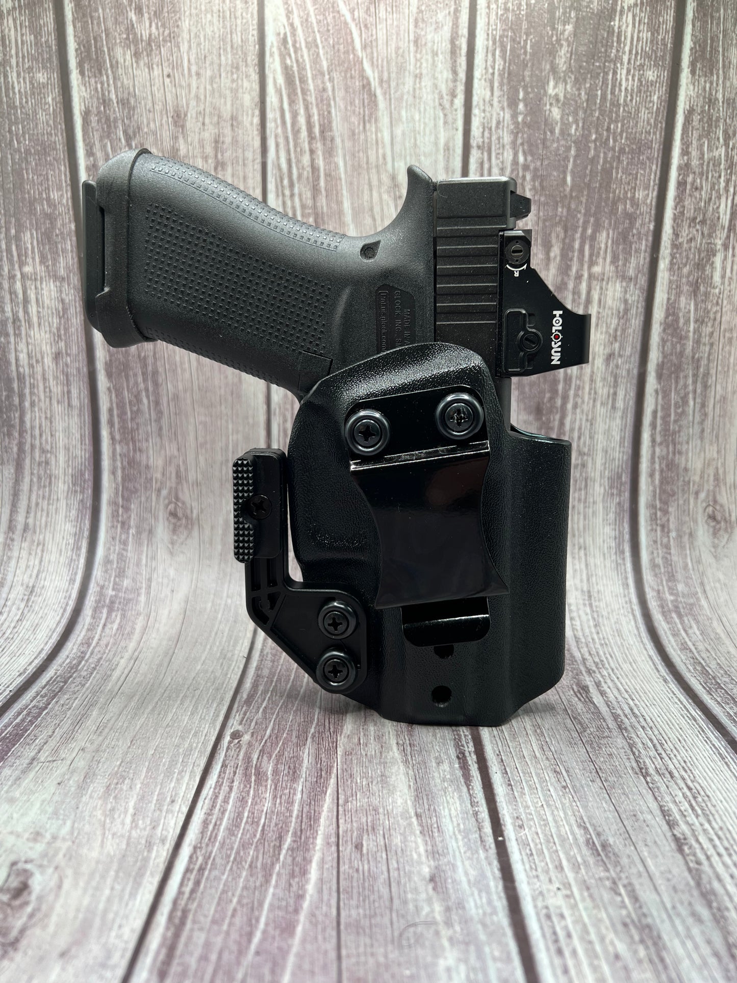 IWB Holster for Glock 43x / 43x MOS / 48 MOS / 19 / 17 / 34 Pistols.