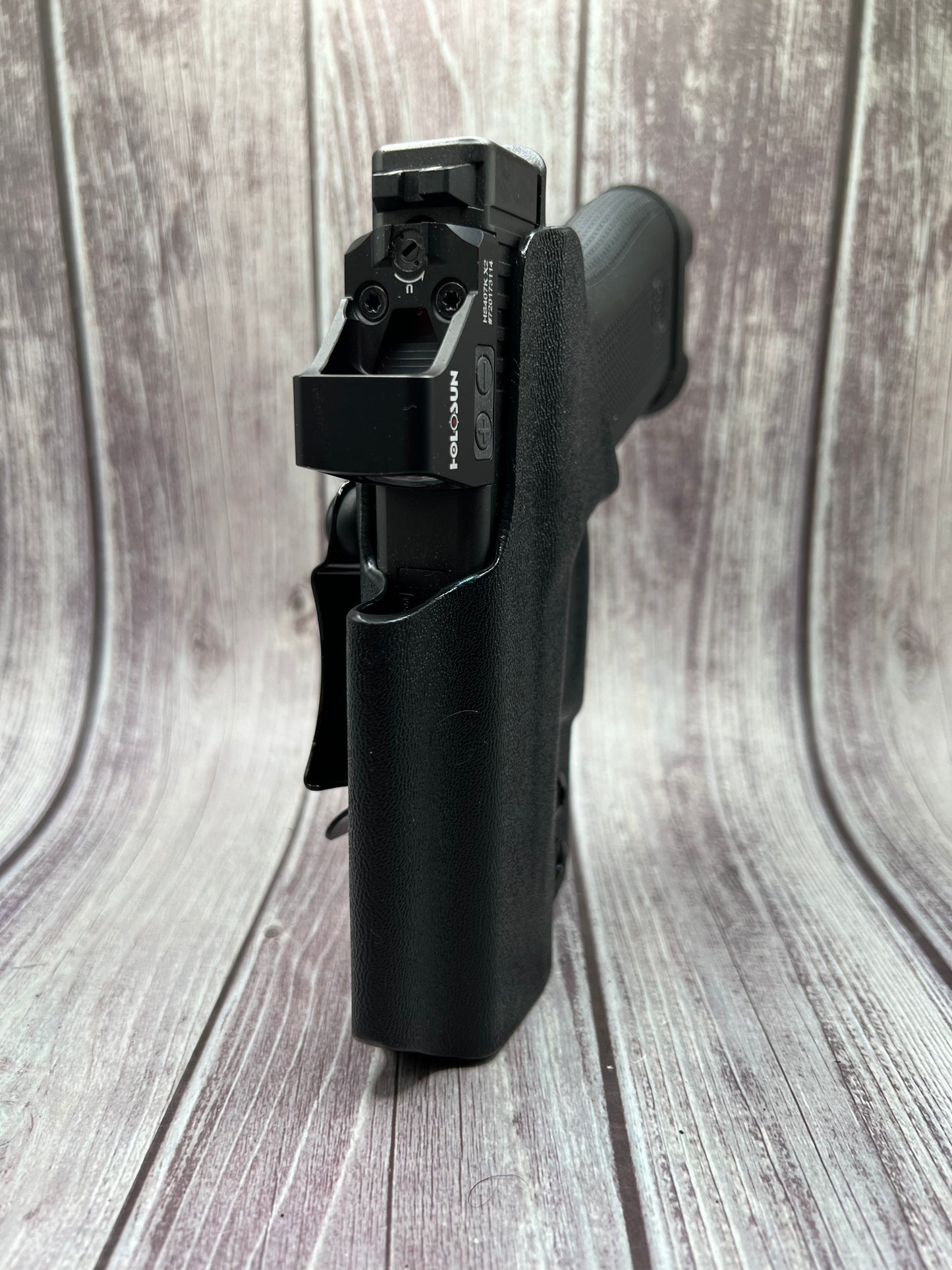 IWB Holster for Glock 43x / 43x MOS / 48 MOS / 19 / 17 / 34 Pistols.