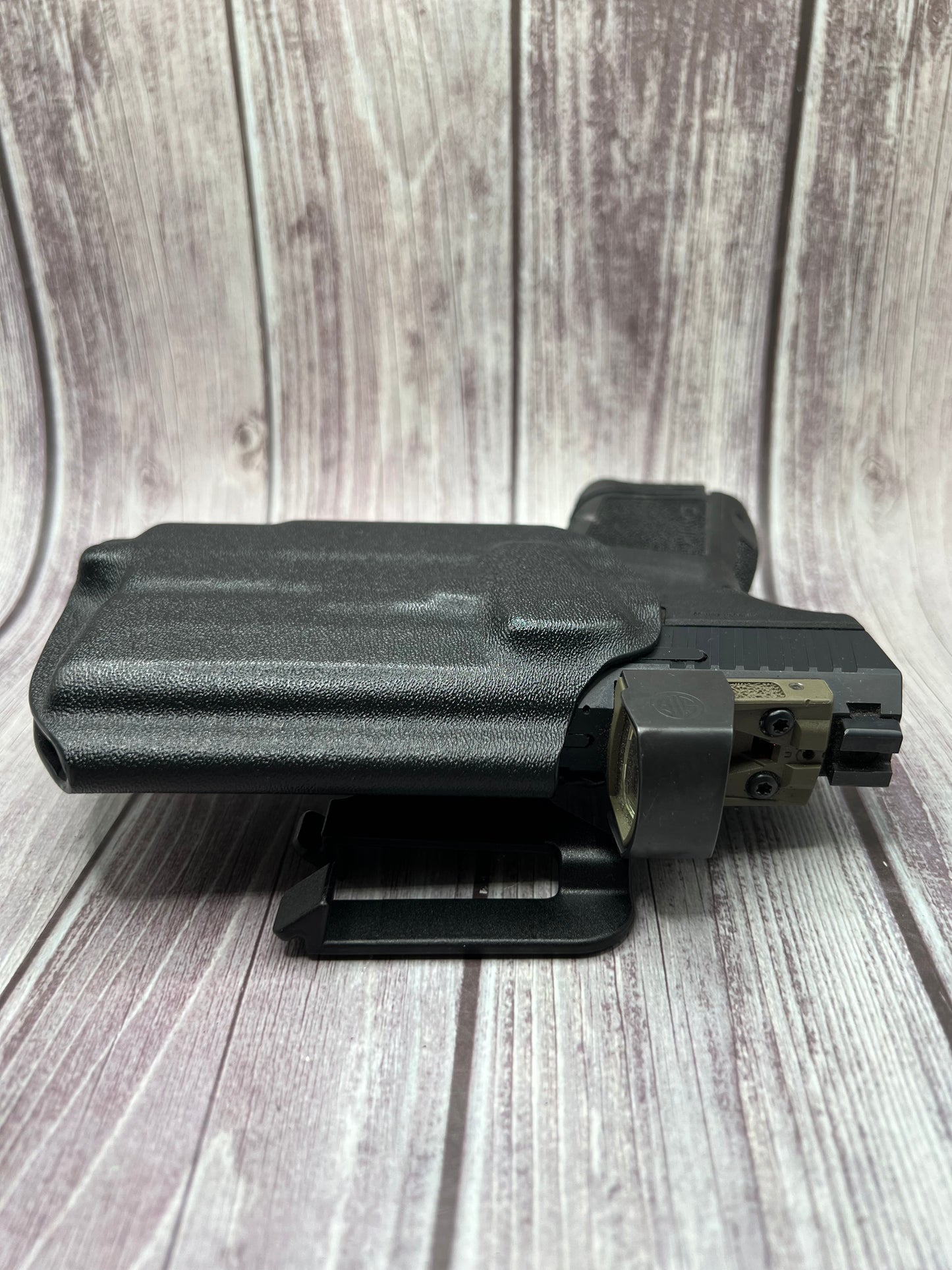 Canik TP9 Elite Sub-Compact OWB Light Bearing Holster Right Handed