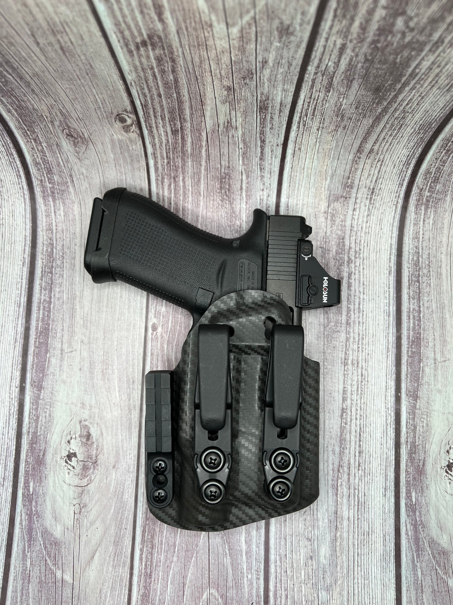 Light bearing IWB Holster for Glock 43X MOS / 48 MOS Pistol Streamlight TLR-7Sub .