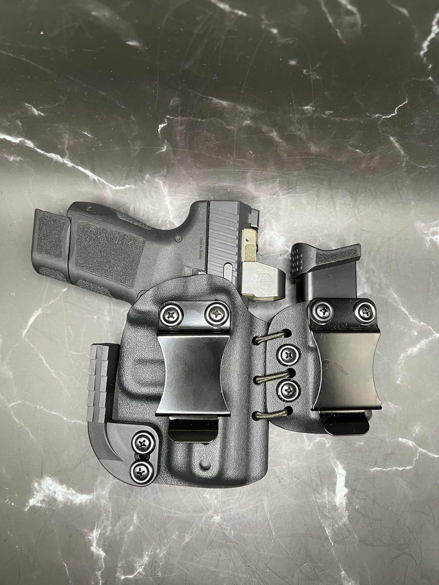 AIWB Holsters for CANIK - GLOCK - SIG SAUER - H&K  Compact Left Handed Handed .
