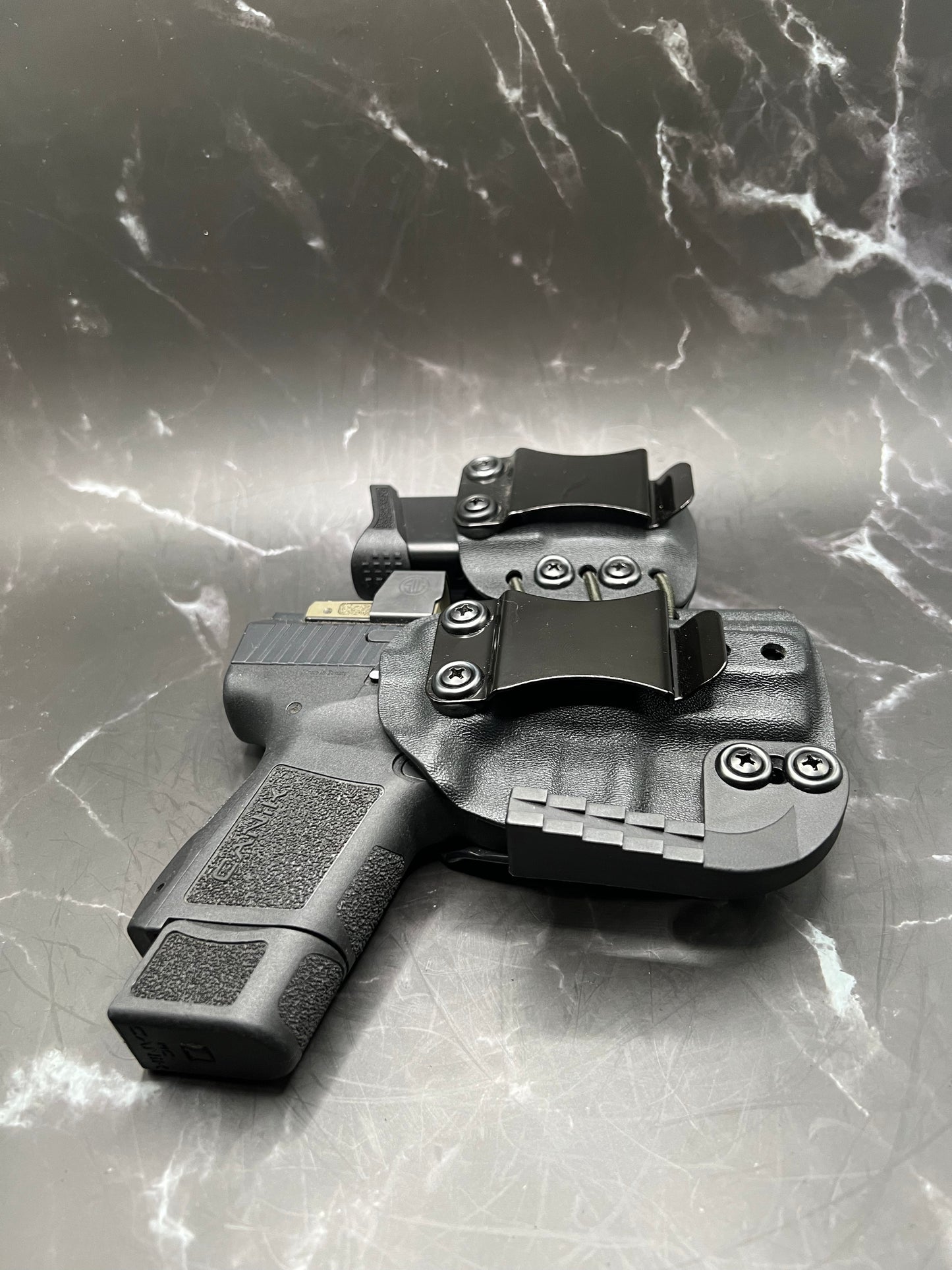 AIWB Holsters for CANIK - GLOCK - SIG SAUER - H&K  Compact Left Handed Handed .
