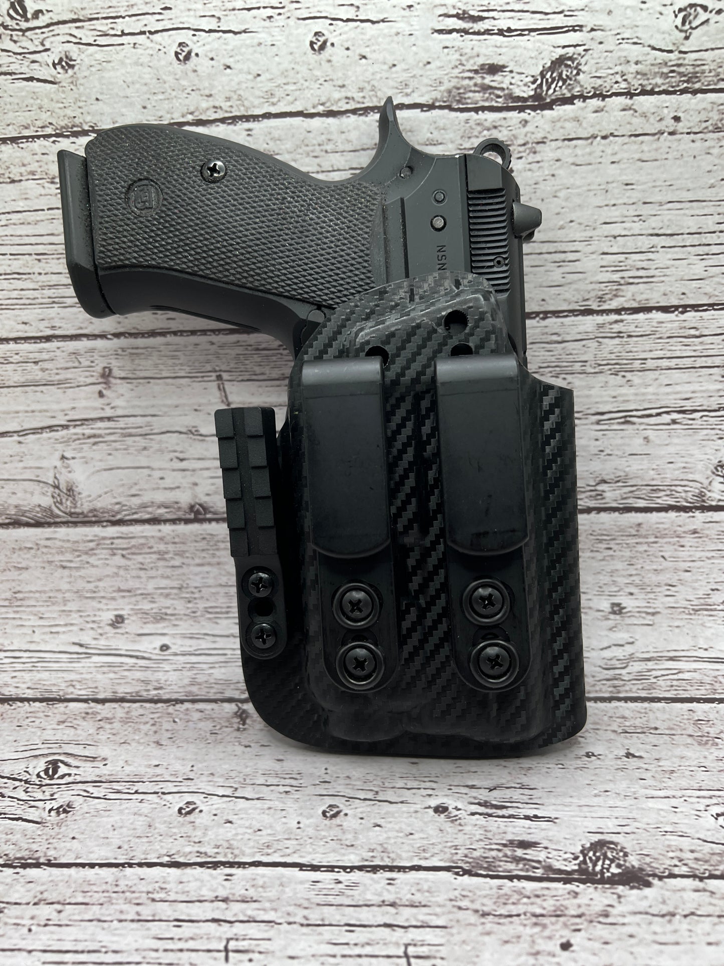 CZ 75 P01  IWB Light Bearing Holster
