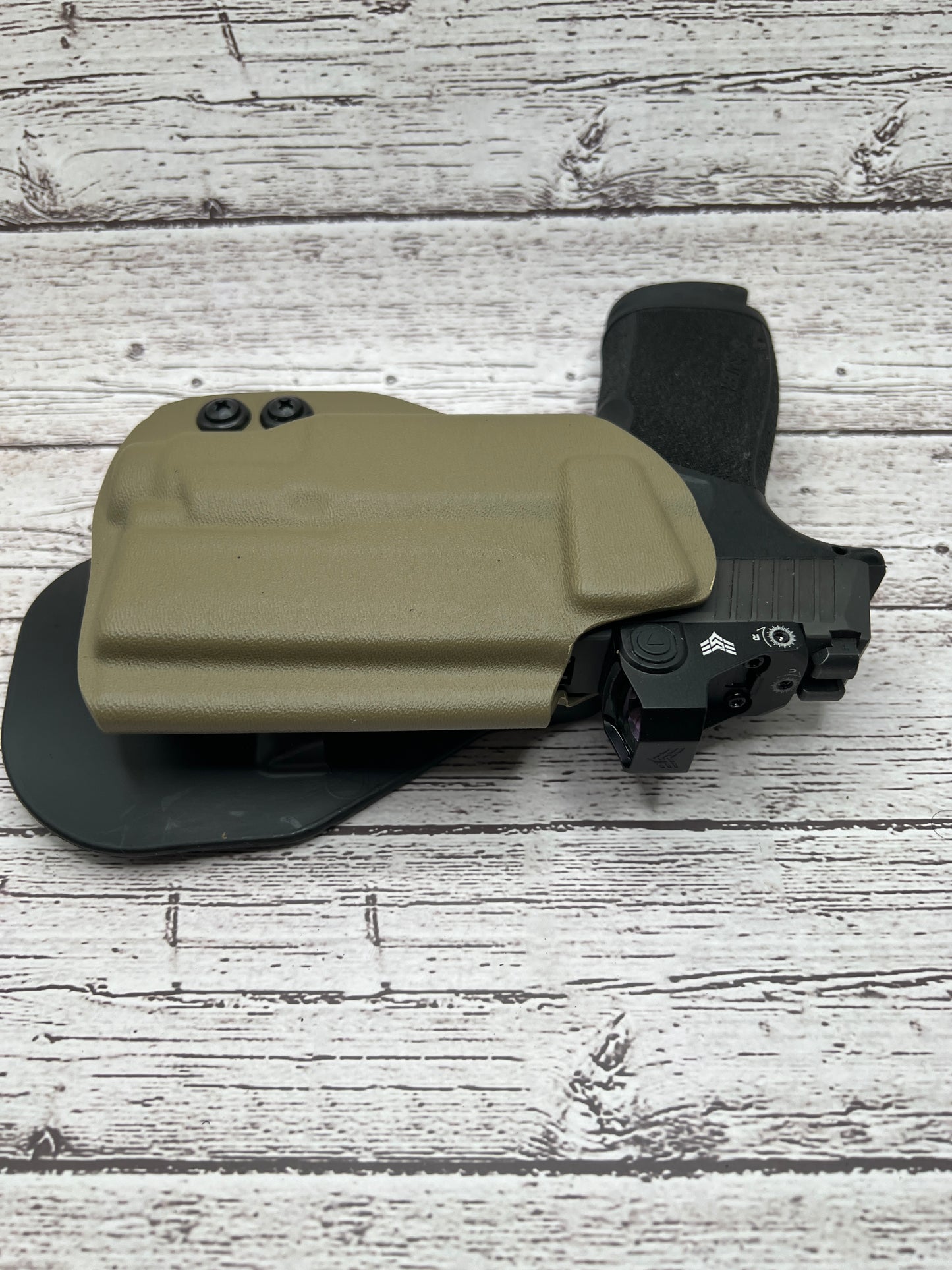 Sig sauer P365 X Macro OWB Paddle Light bearing Holster