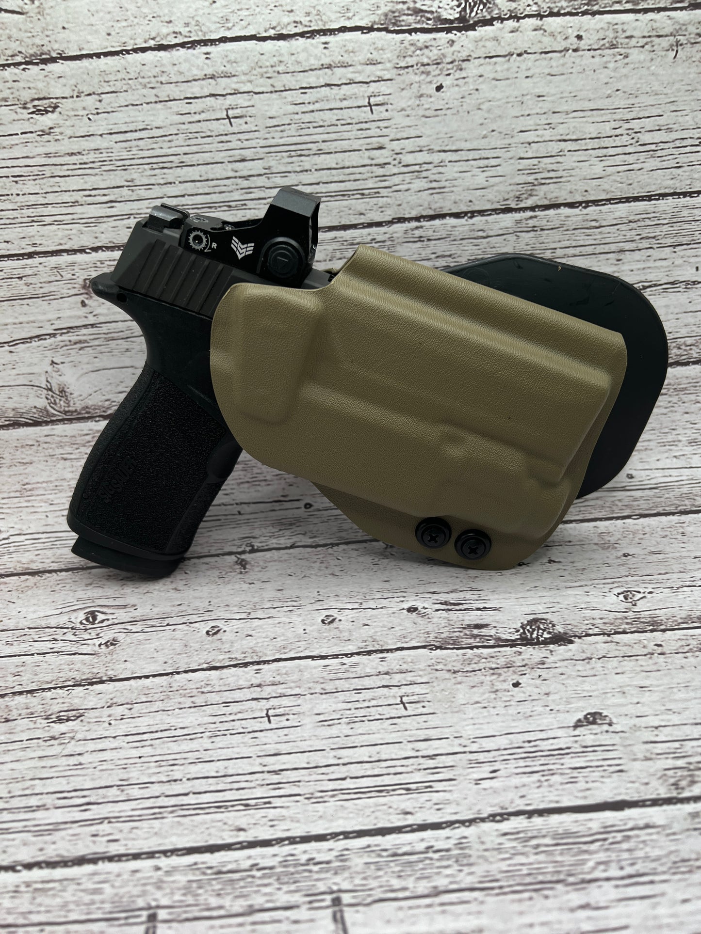 Sig sauer P365 X Macro OWB Paddle Light bearing Holster