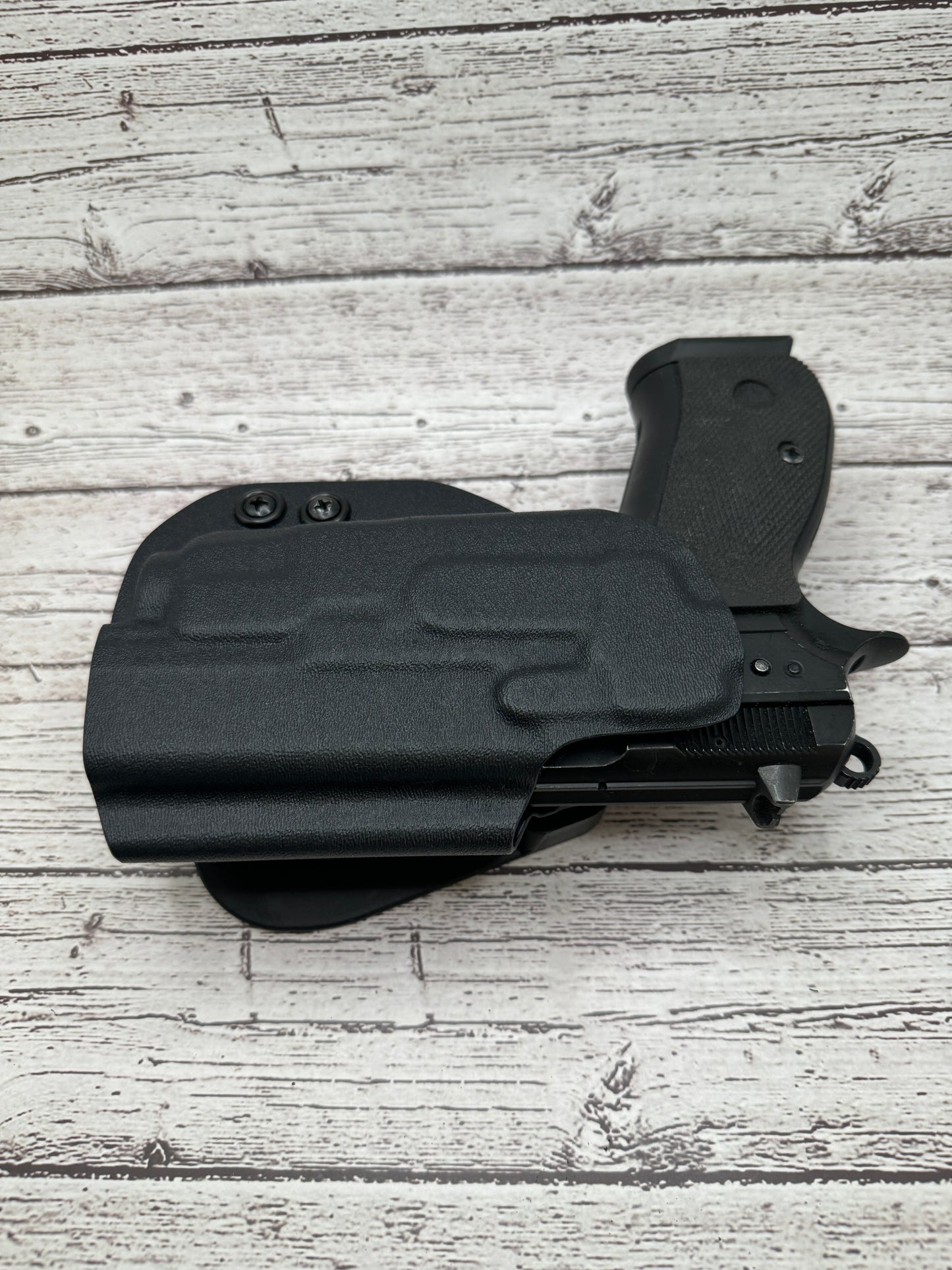CZ 75 P01 OWB Paddle Light Bearing Holster