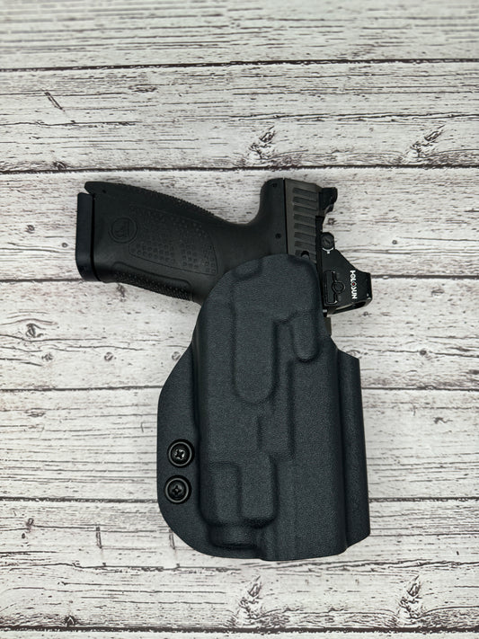CZ P10C OWB Paddle Light Bearing Holster for