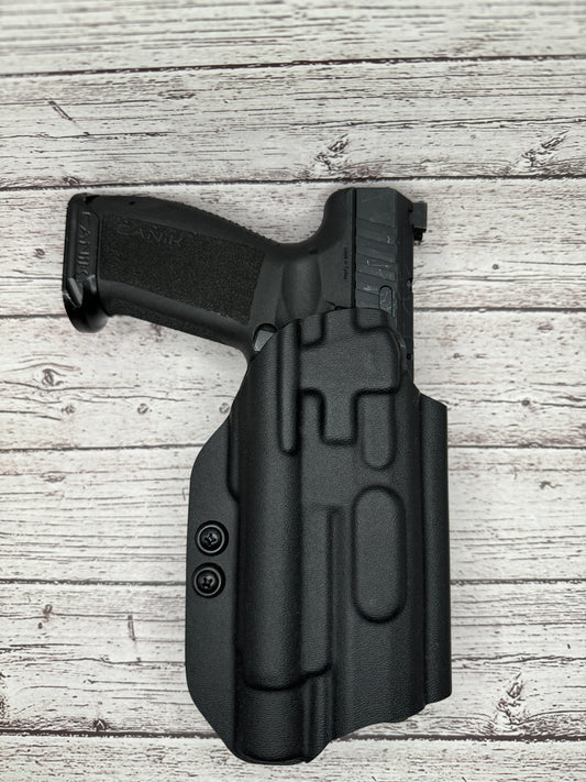 Canik TP9 Elite Combat OWB Light Bearing paddle Holster