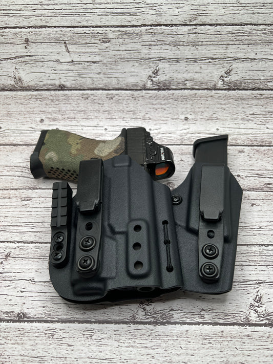 AIWB Light bearing  Holsters for Glock 19/45/19X  Pistol.