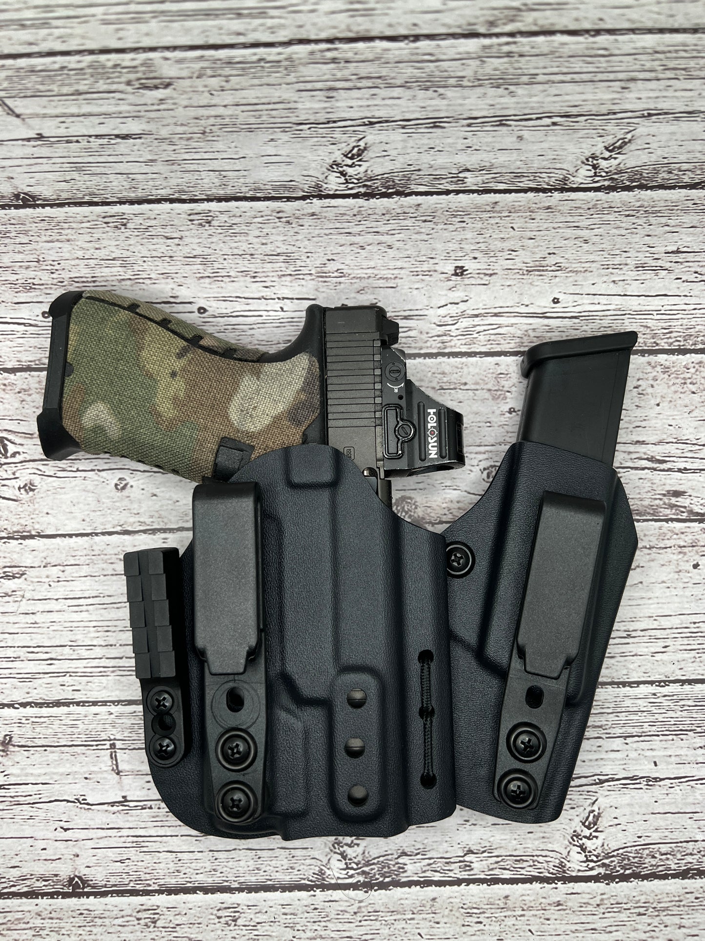 AIWB Light bearing Holsters for Glock 19/45/19X Pistol.