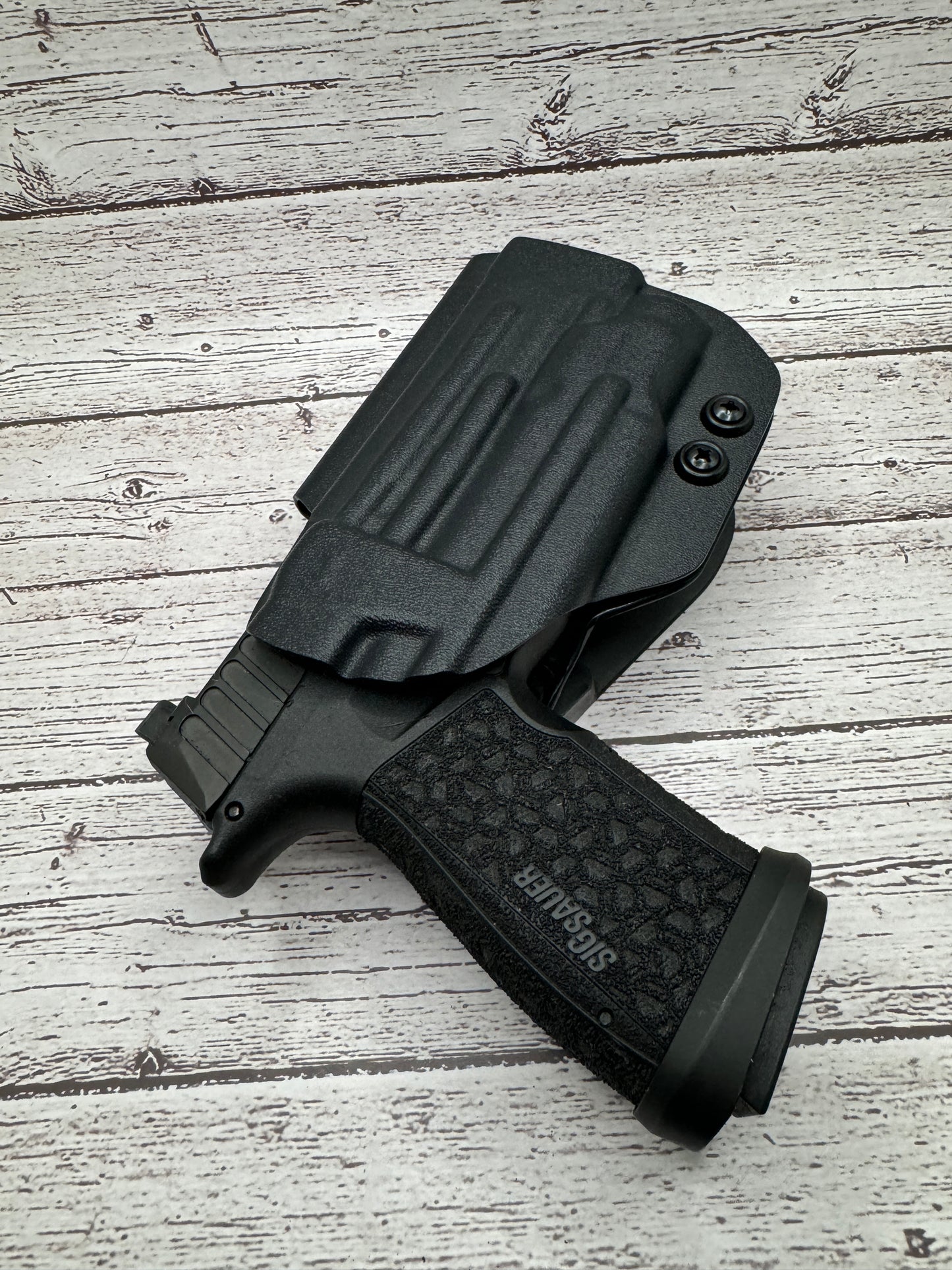 Sig sauer P365 FUSE OWB Light bearing Paddle Holster