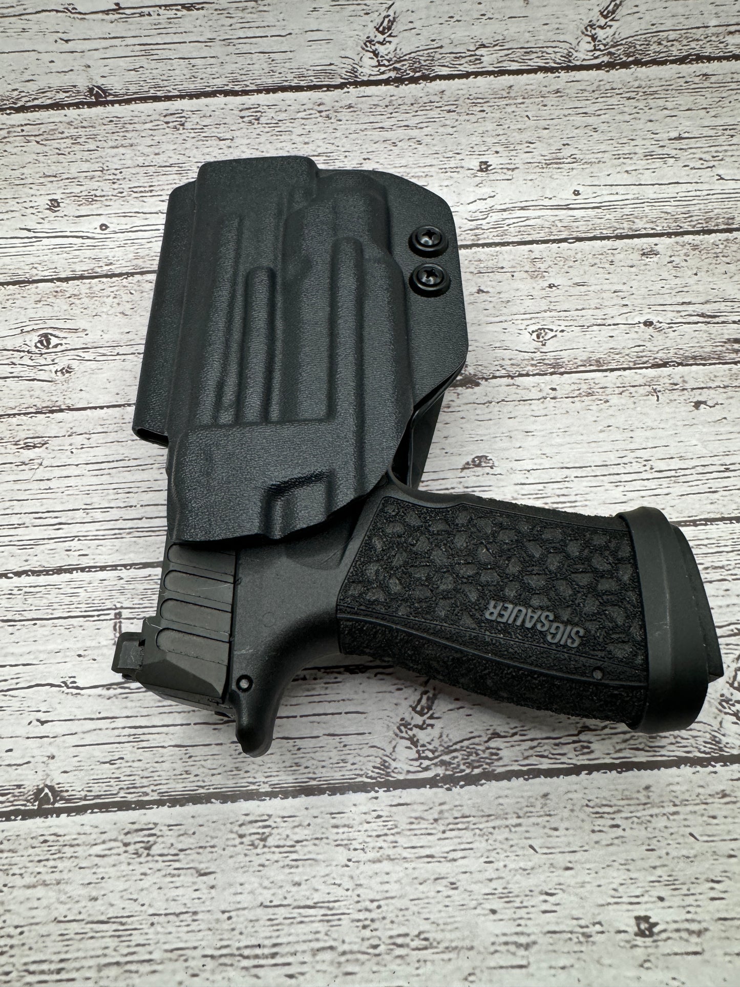 Sig sauer P365 FUSE OWB Light bearing Paddle Holster