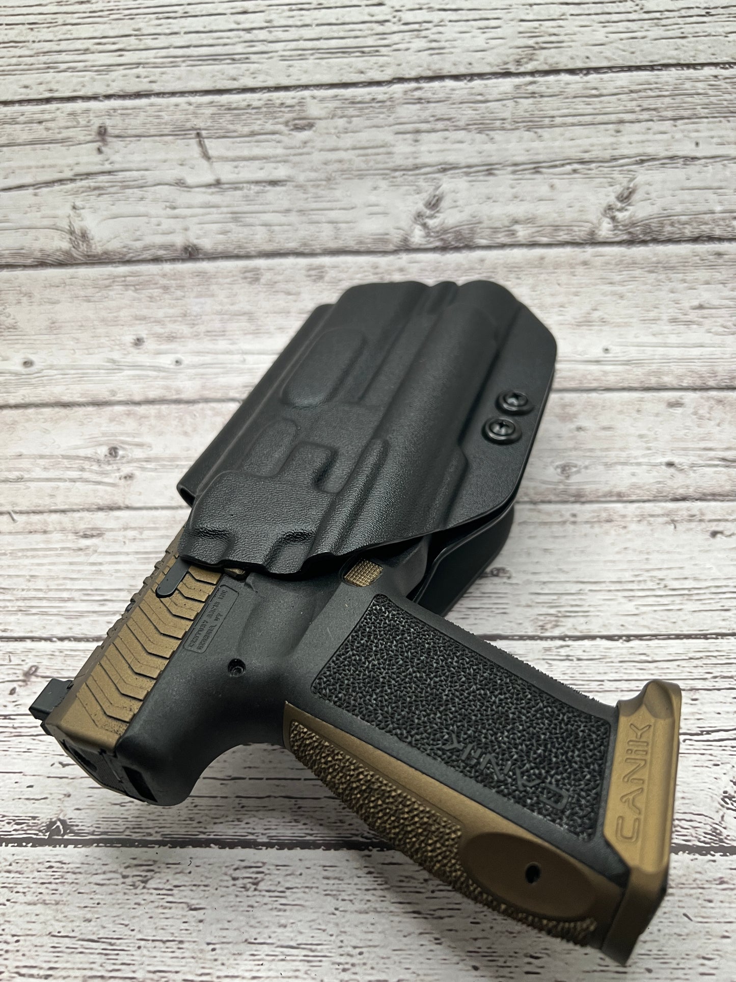 Canik TTI Combat OWB Paddle Light Bearing Holster