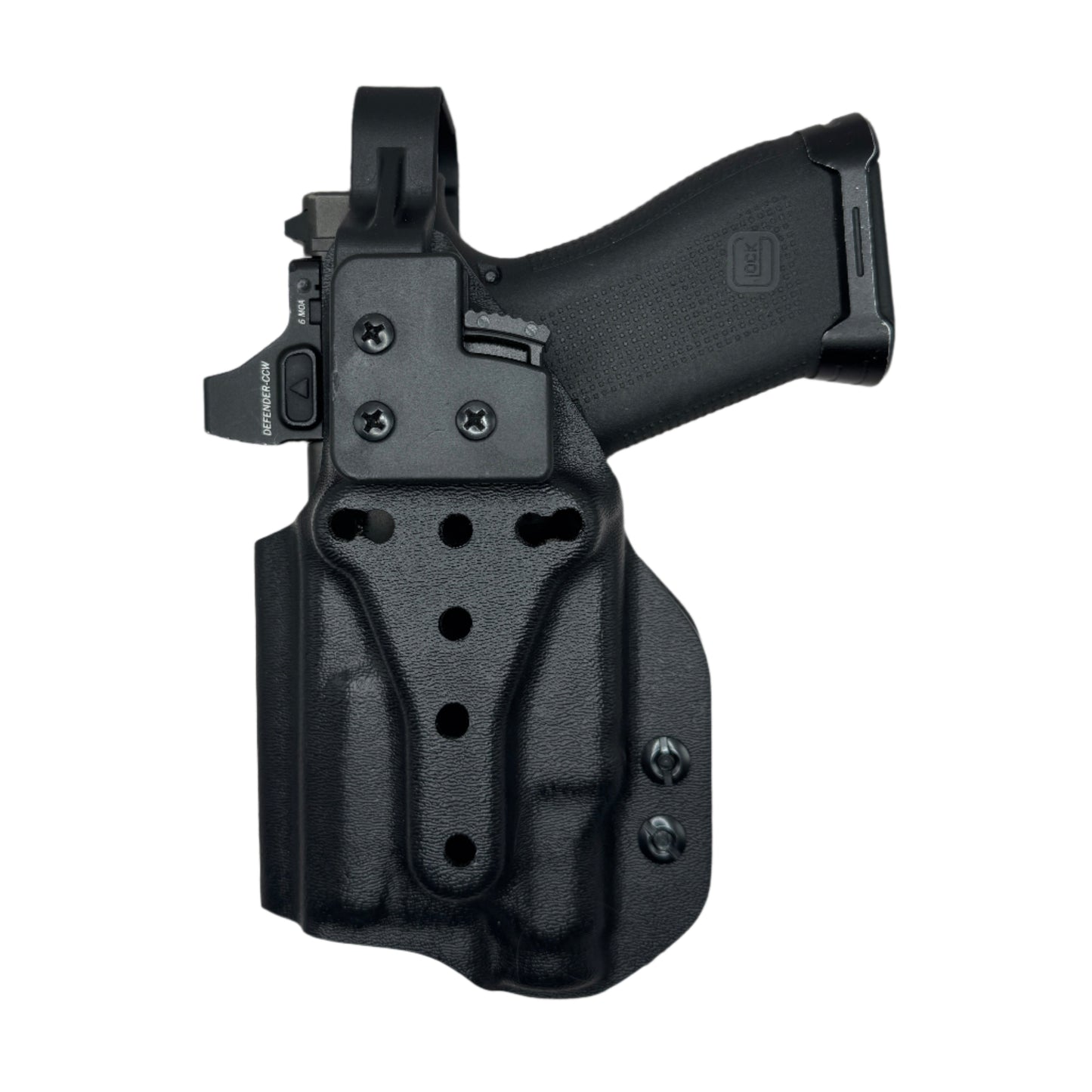 Level 2 Light bearing OWB Paddle Holster for Glock 43X Mos / 48 MOS Pistol Streamlight TLR-7Sub .