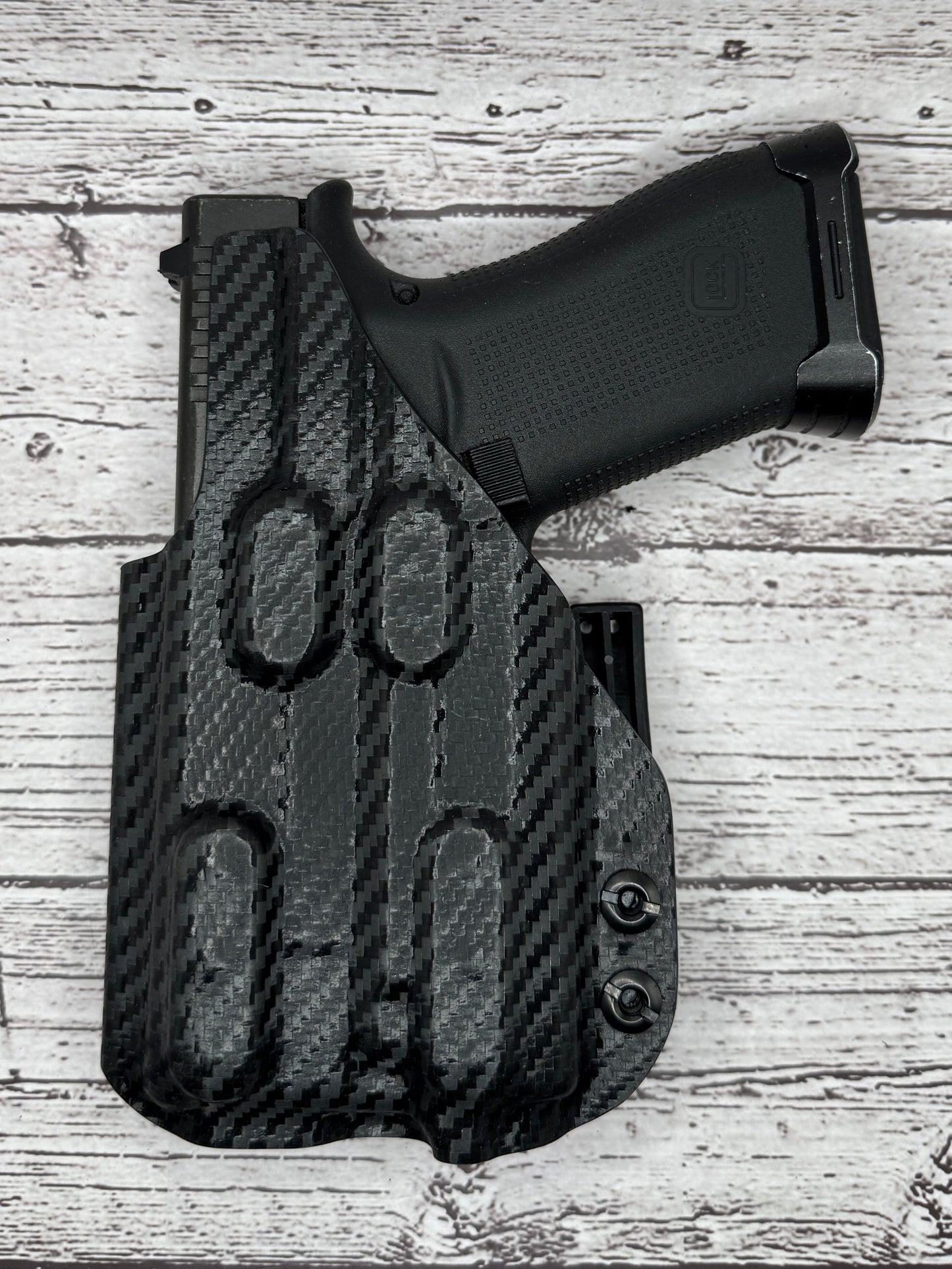 Light bearing IWB Holster for Glock 43X MOS Olight PL Mini 3