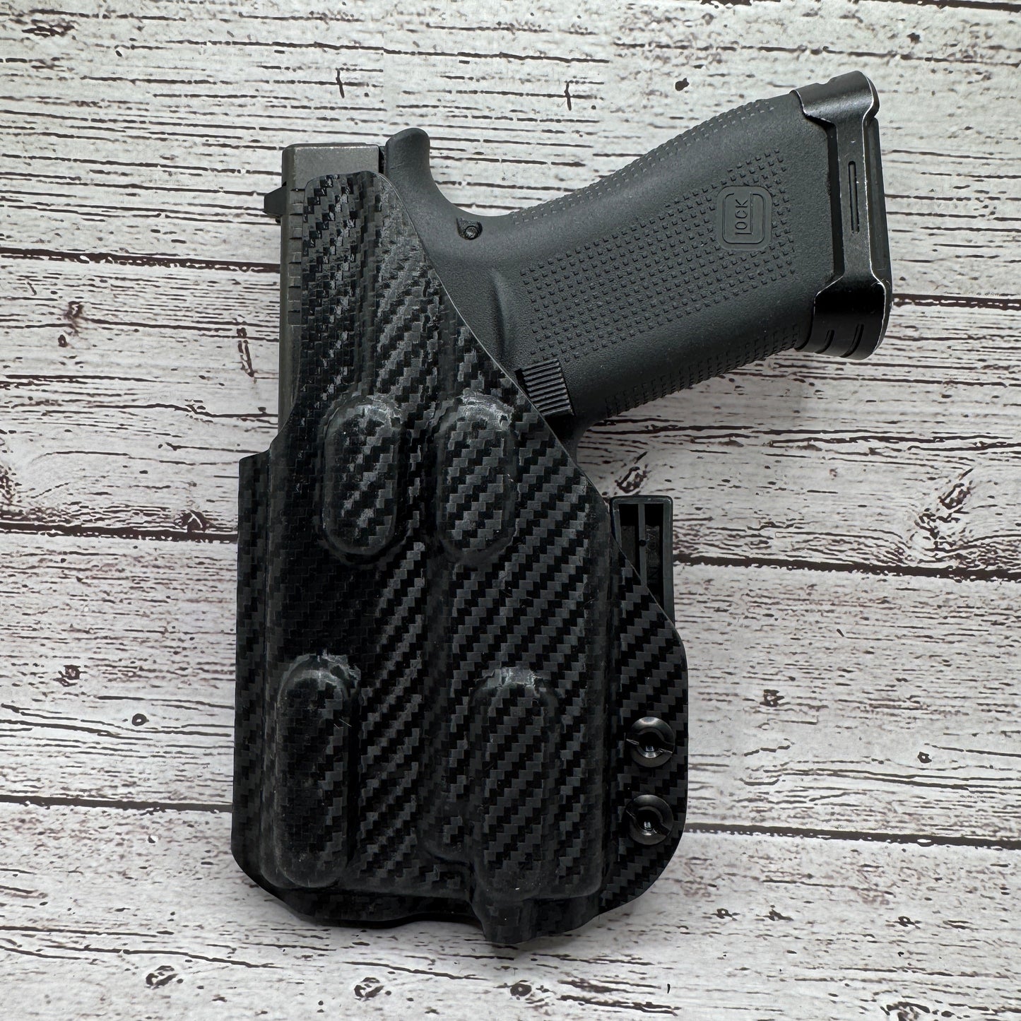Light bearing IWB Holster for Glock 43X MOS Olight PL Mini 3