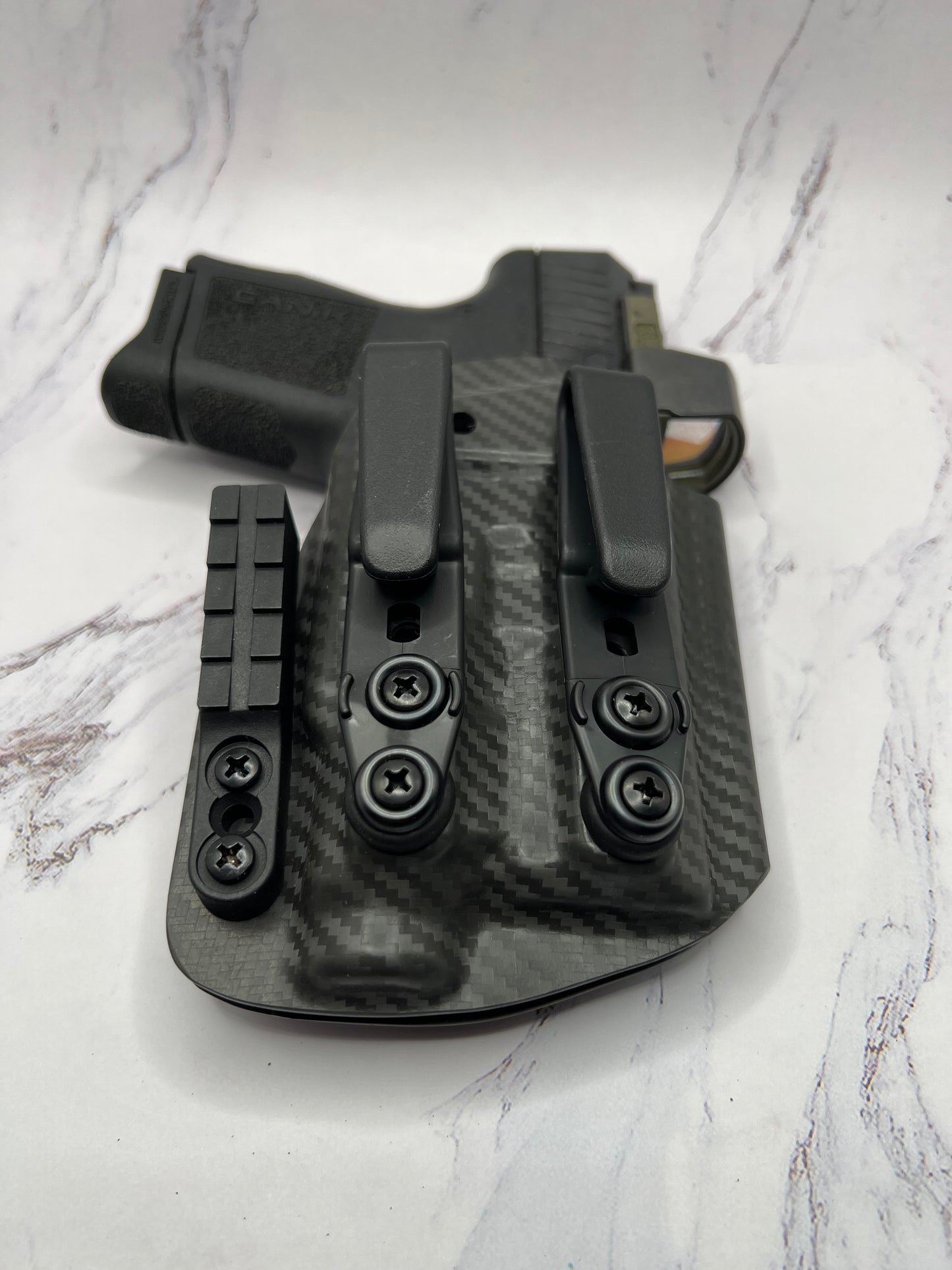 IWB Light Bearing Holster for Canik METE MC9  Pistol.