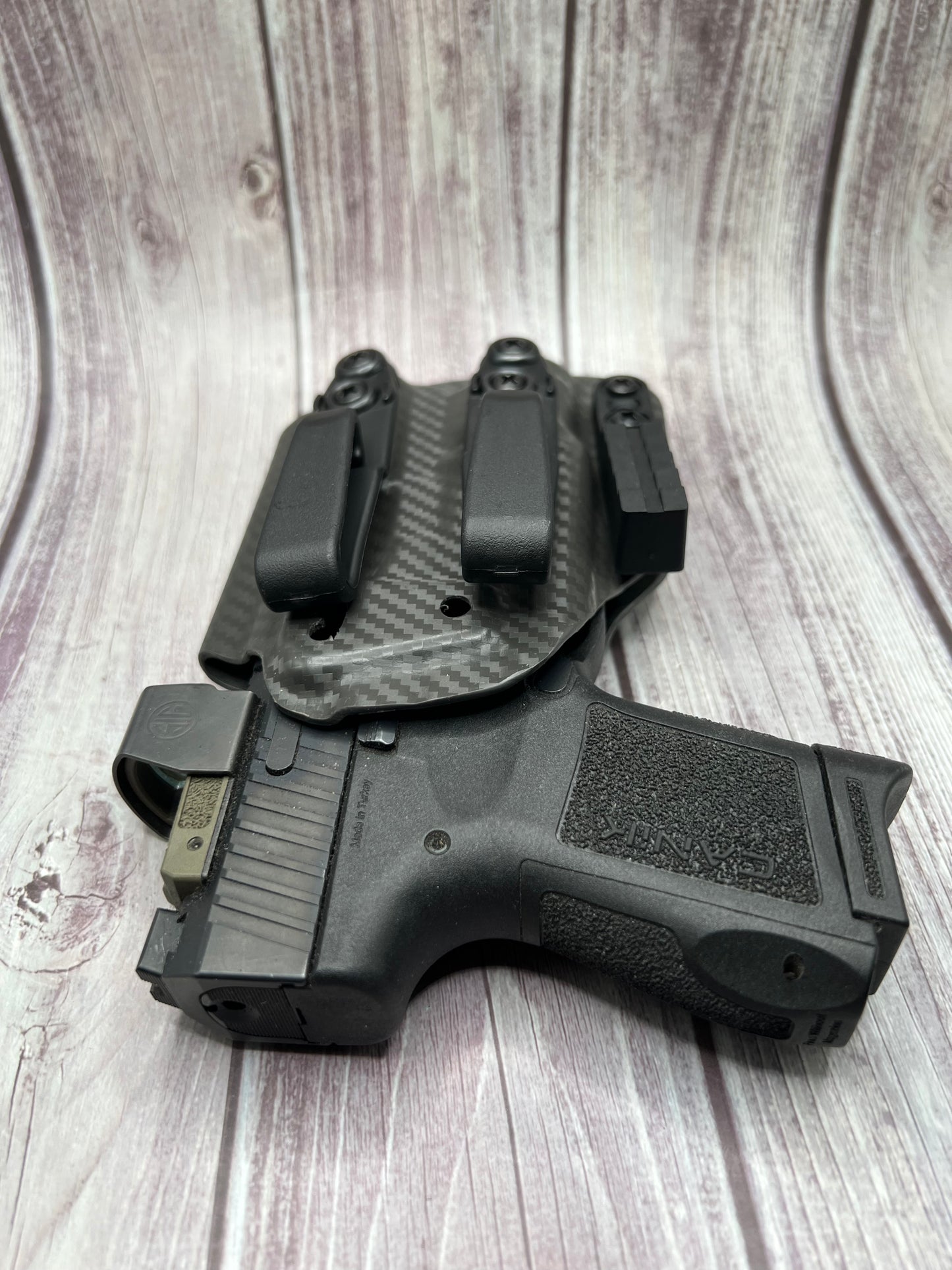 IWB Light Bearing Holster for Canik METE MC9  Pistol.