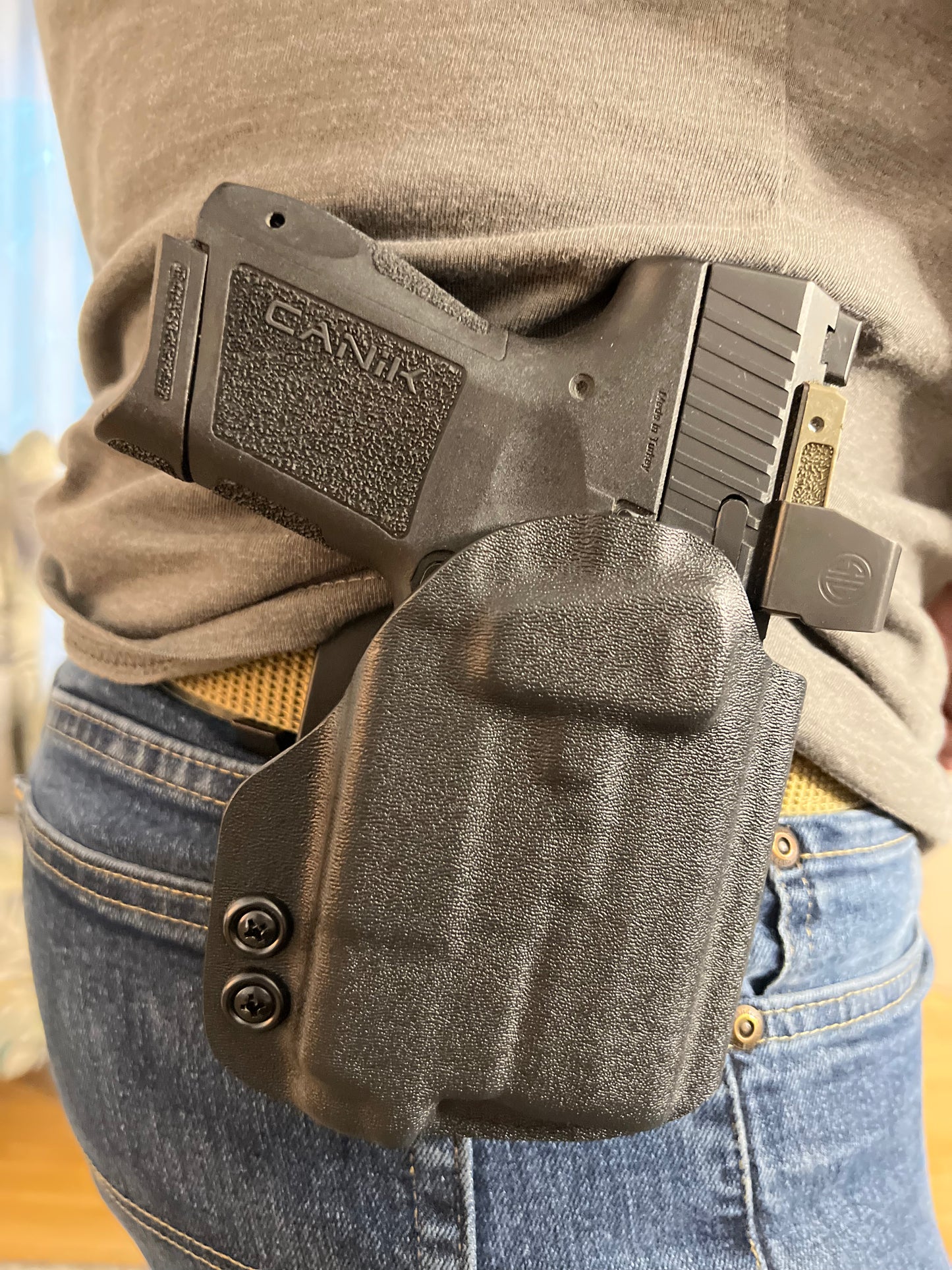 Canik METE MC9 OWB Light Bearing Holster  Right Handed