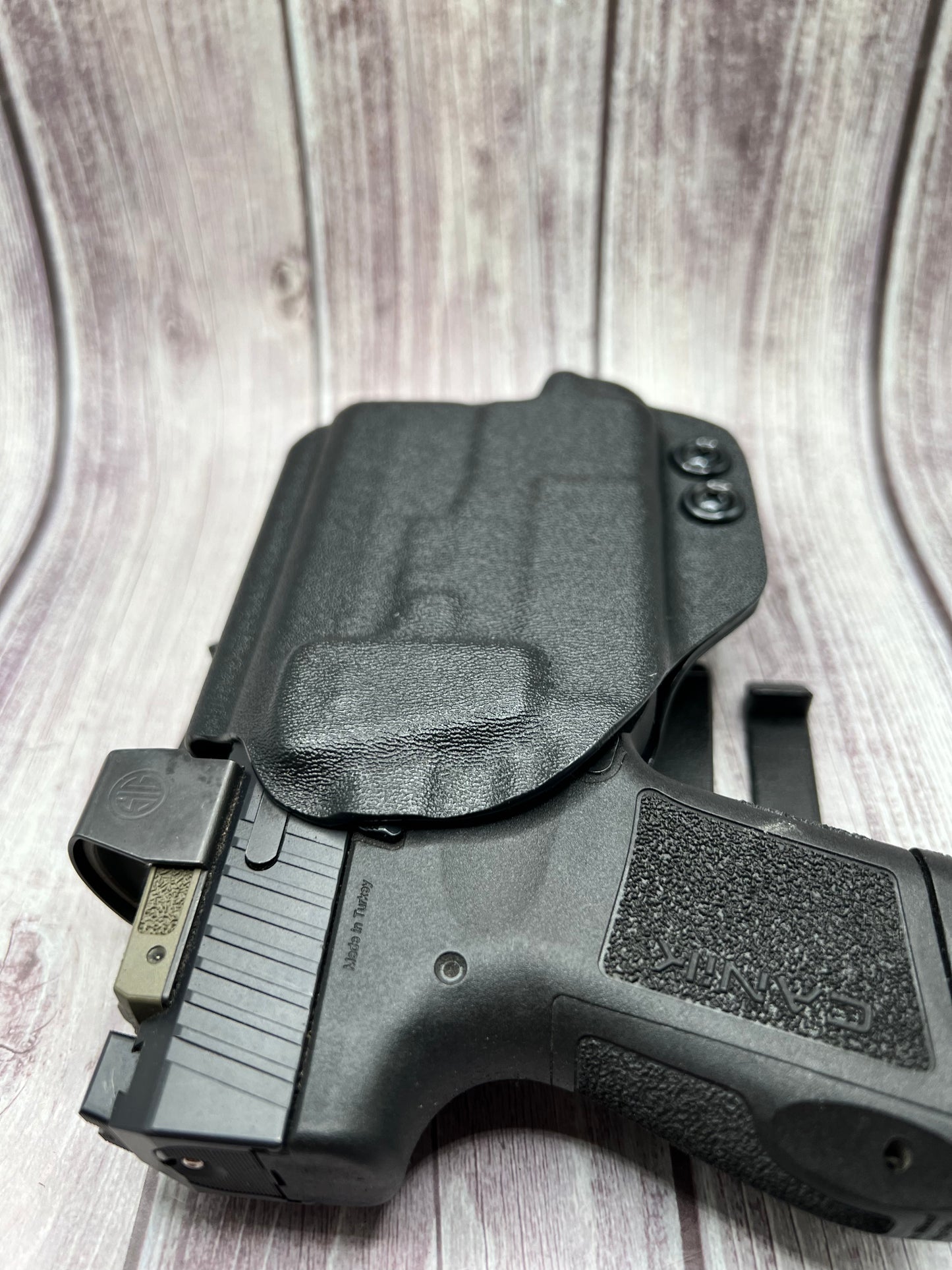 Canik METE MC9 OWB Light Bearing Holster  Right Handed