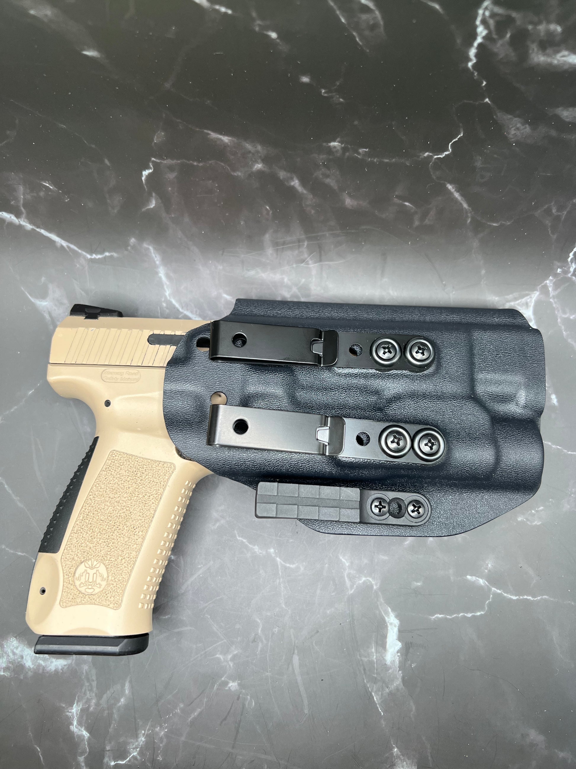 Canik TP9 Elite Combat Light Bearing IWB Holster. – DnzHolsters