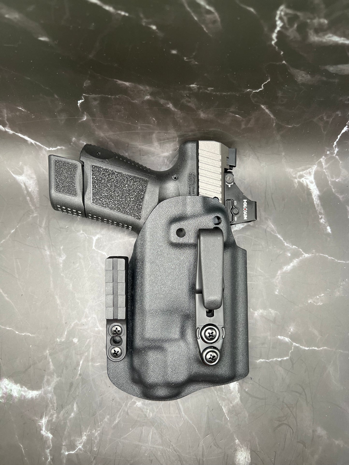 Canik TP9 Elite Sub-Compact IWB Light Bearing Holster