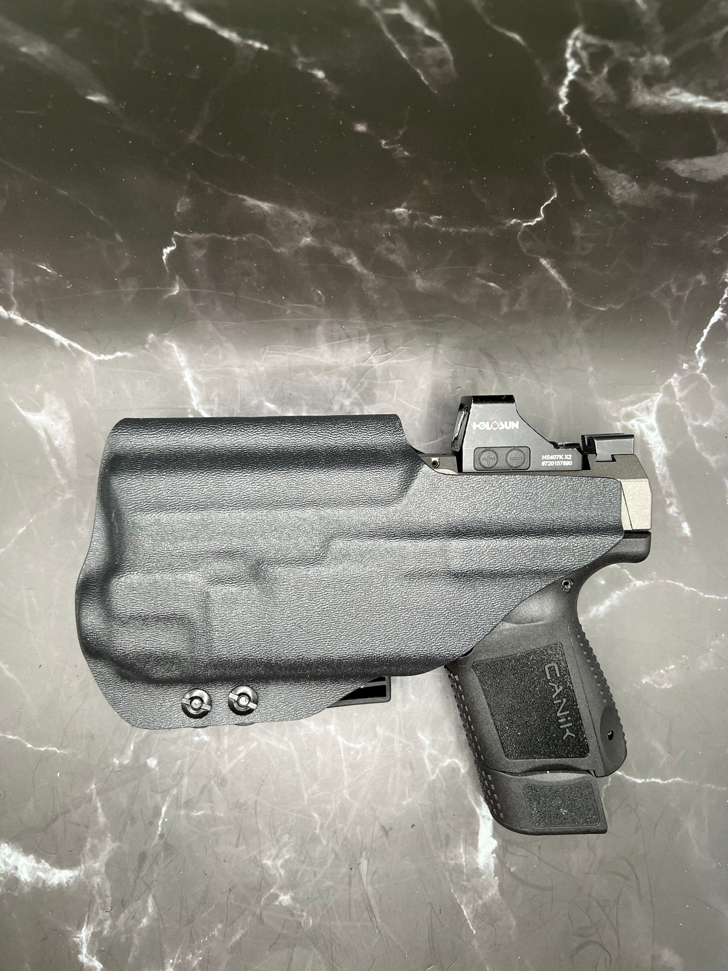Canik TP9 Elite Sub-Compact IWB Light Bearing Holster
