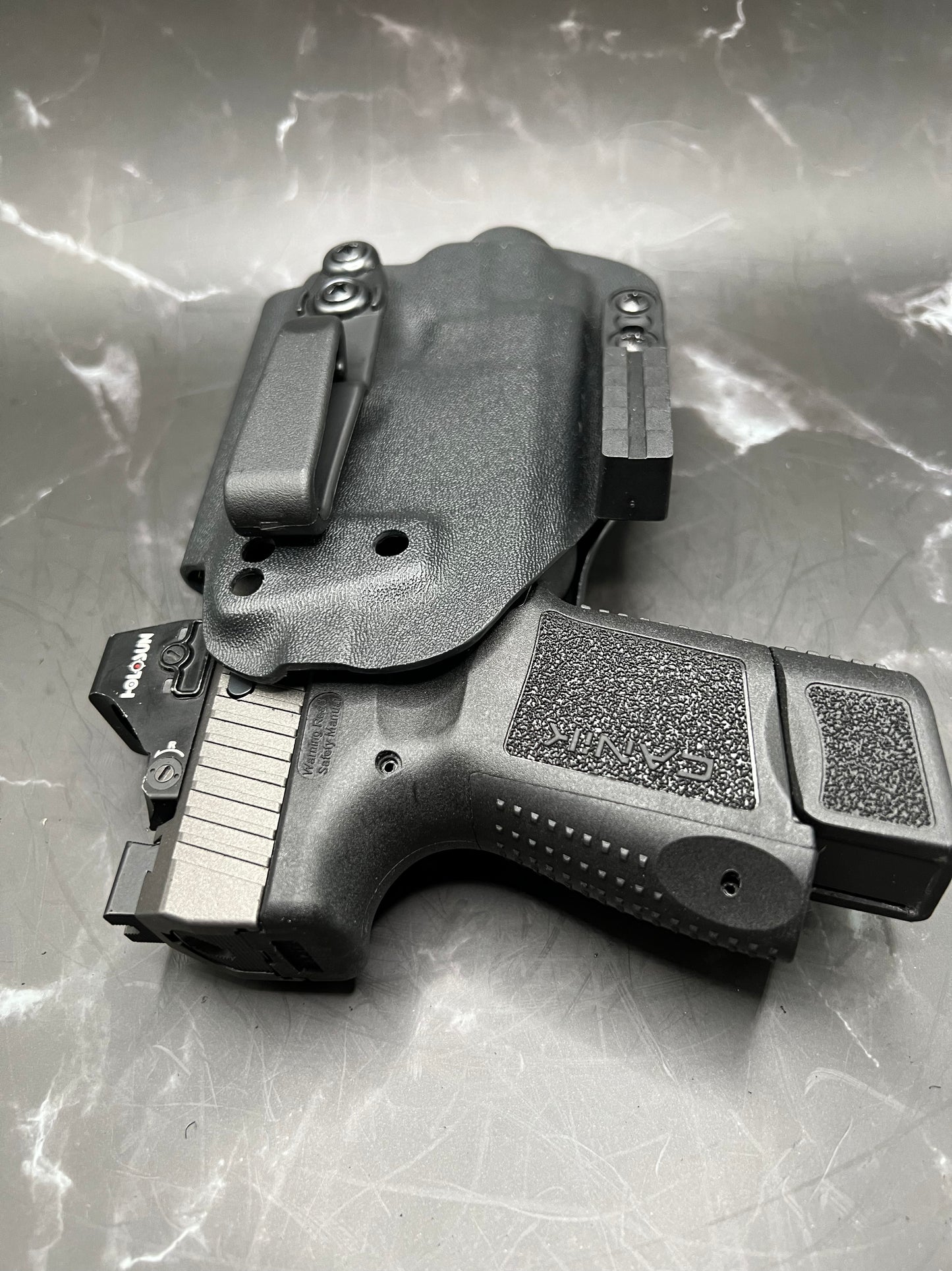 Canik TP9 Elite Sub-Compact IWB Light Bearing Holster