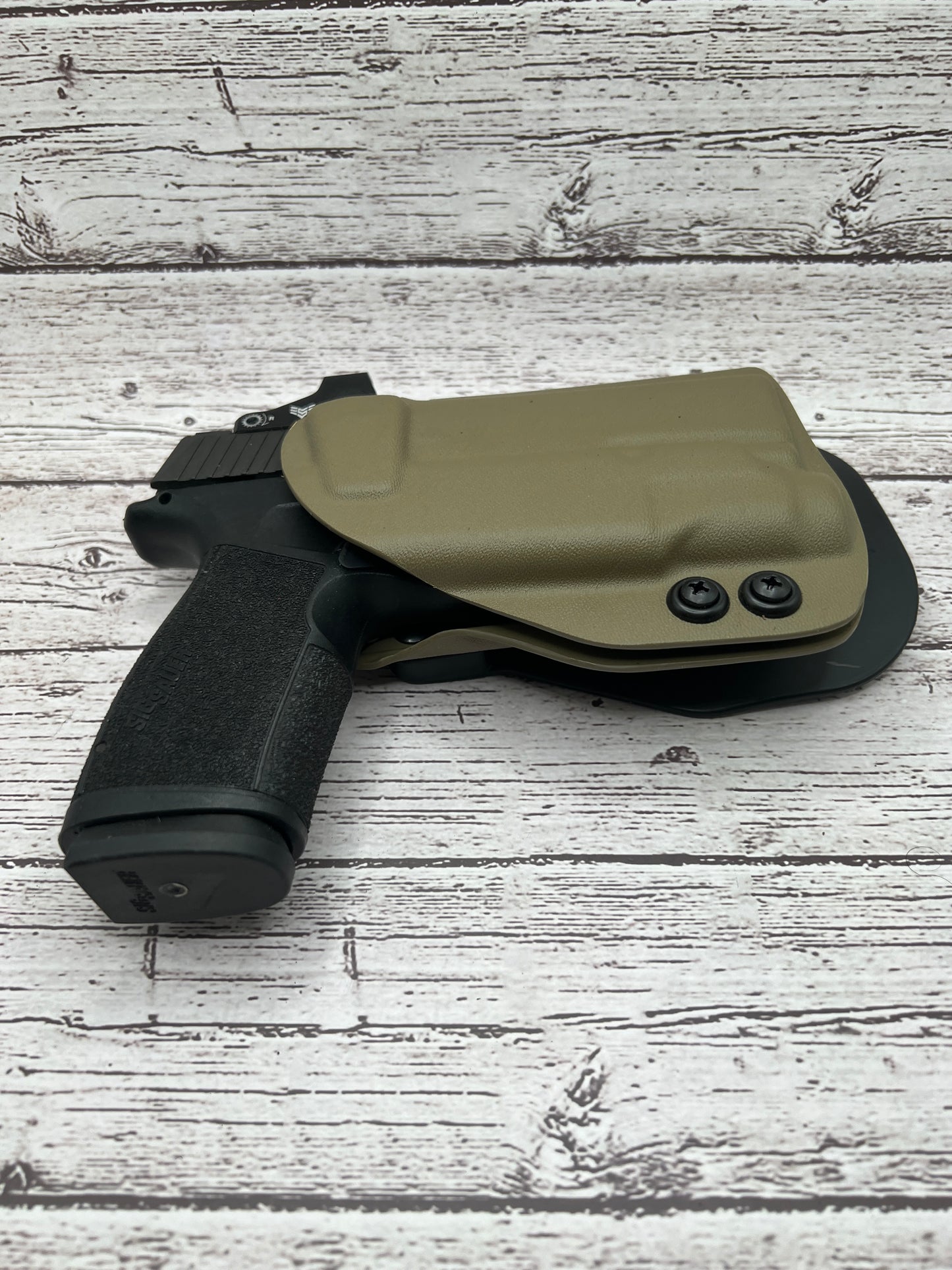 Sig sauer P365 X Macro OWB Paddle Light bearing Holster