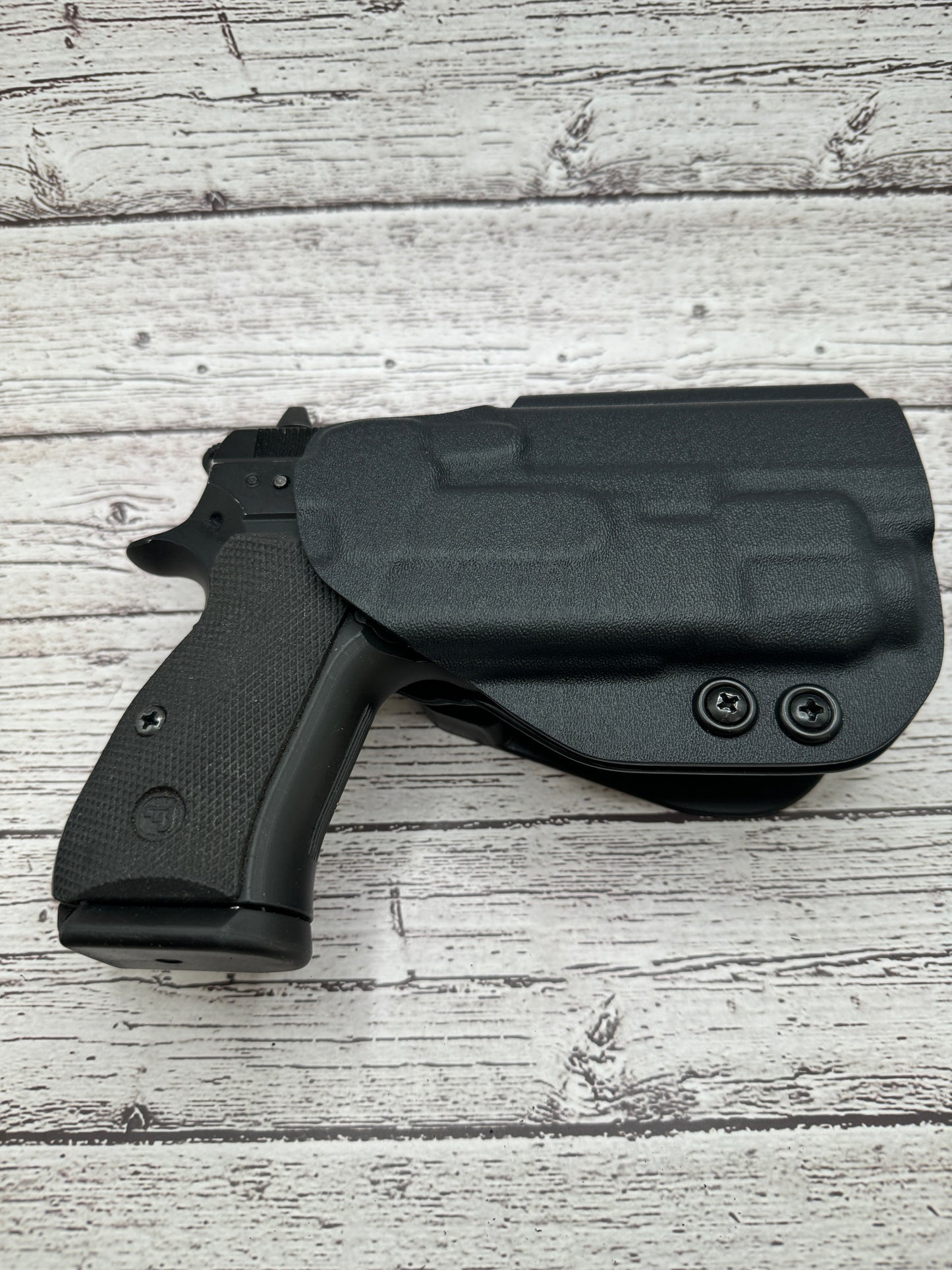 CZ 75 P01 OWB Paddle Light Bearing Holster