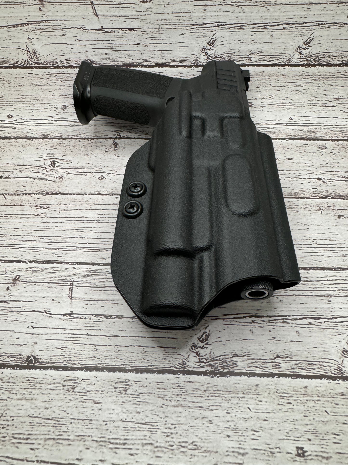Canik TP9 Elite Combat OWB Light Bearing paddle Holster