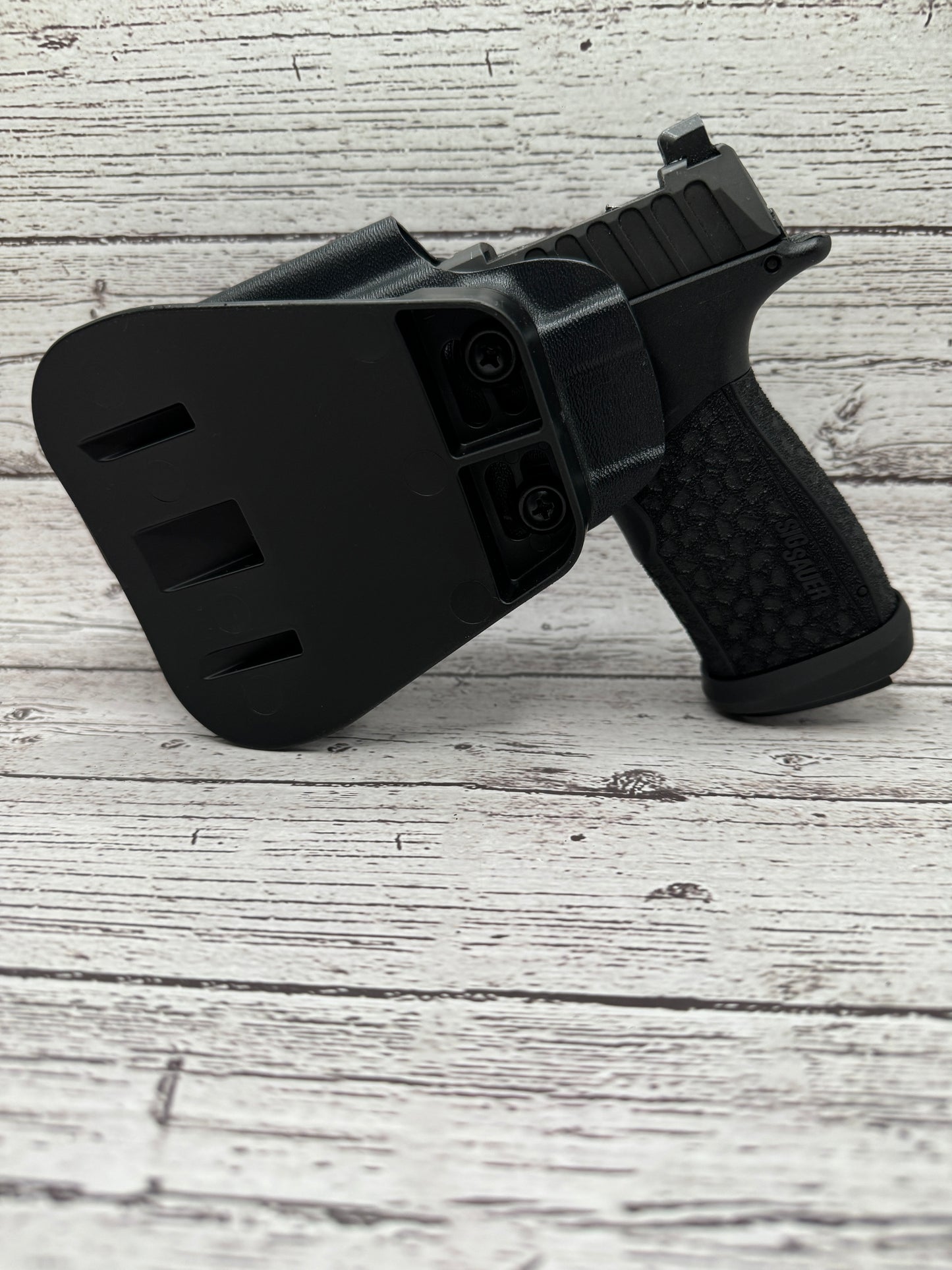 Sig sauer P365 FUSE OWB Light bearing Paddle Holster