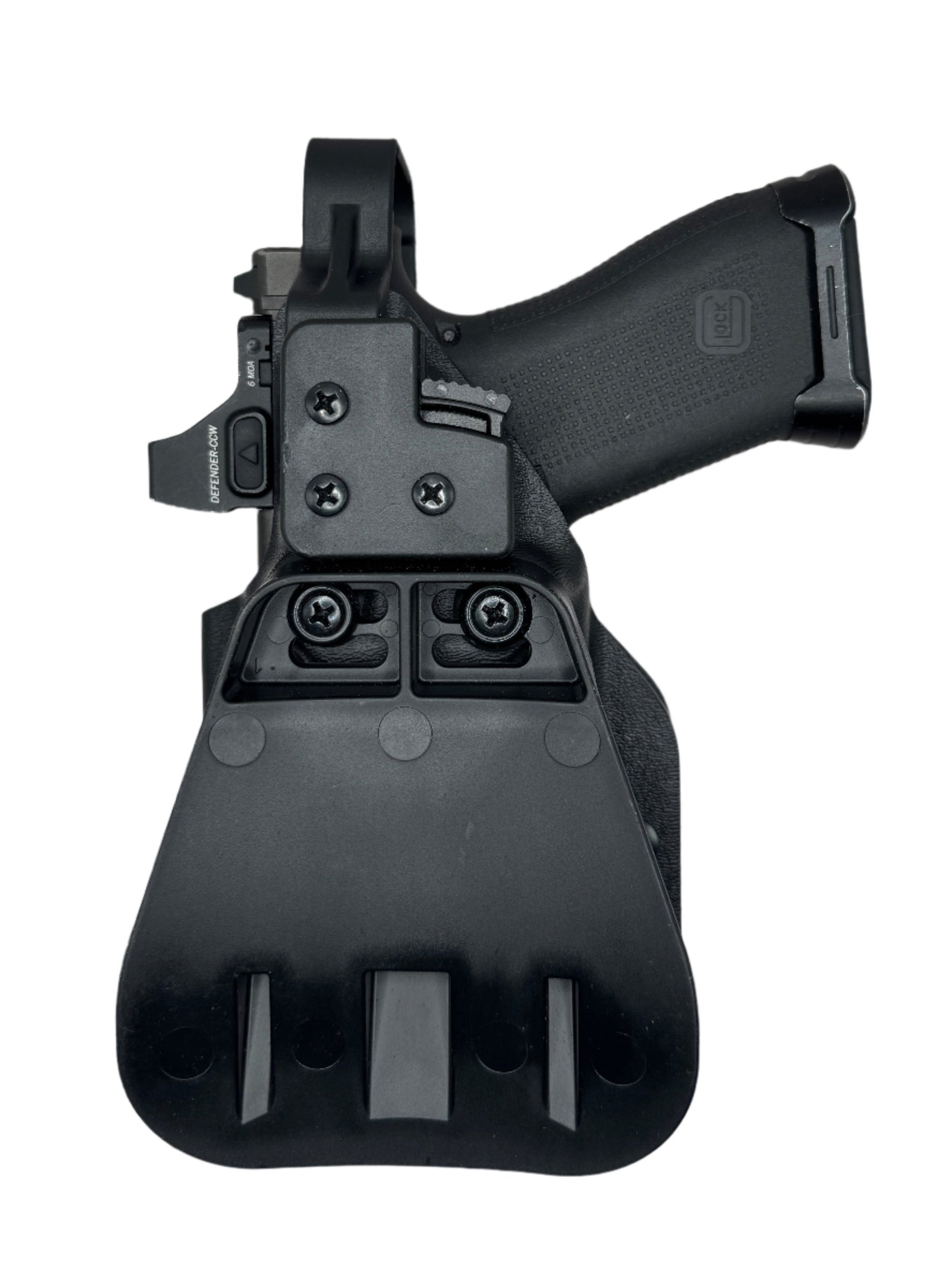 Level II Light bearing OWB Paddle Holster for Glock 43X Mos / 48 MOS Pistol Streamlight TLR-7Sub .