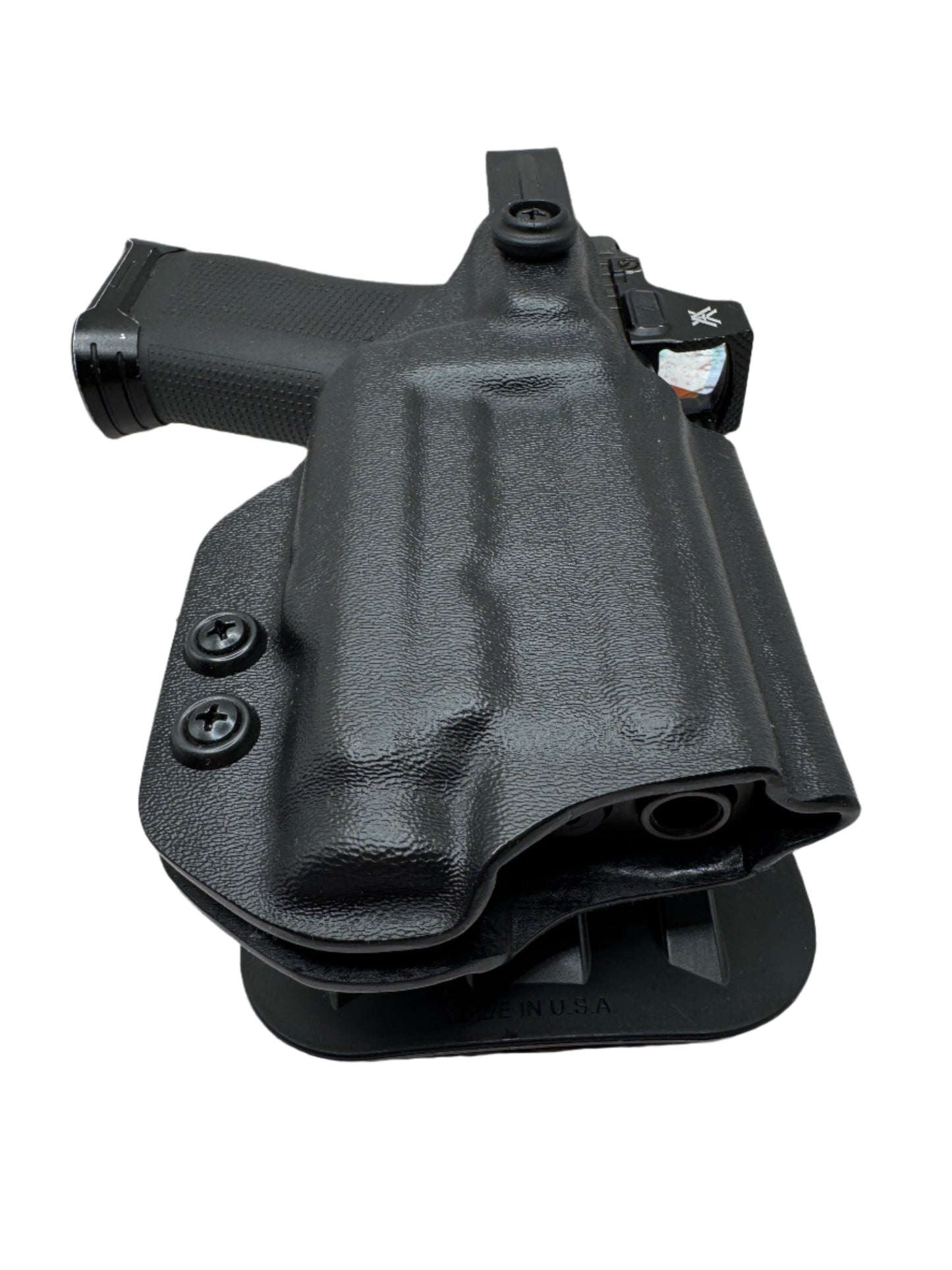 Level II Light bearing OWB Paddle Holster for Glock 43X Mos / 48 MOS Pistol Streamlight TLR-7Sub .