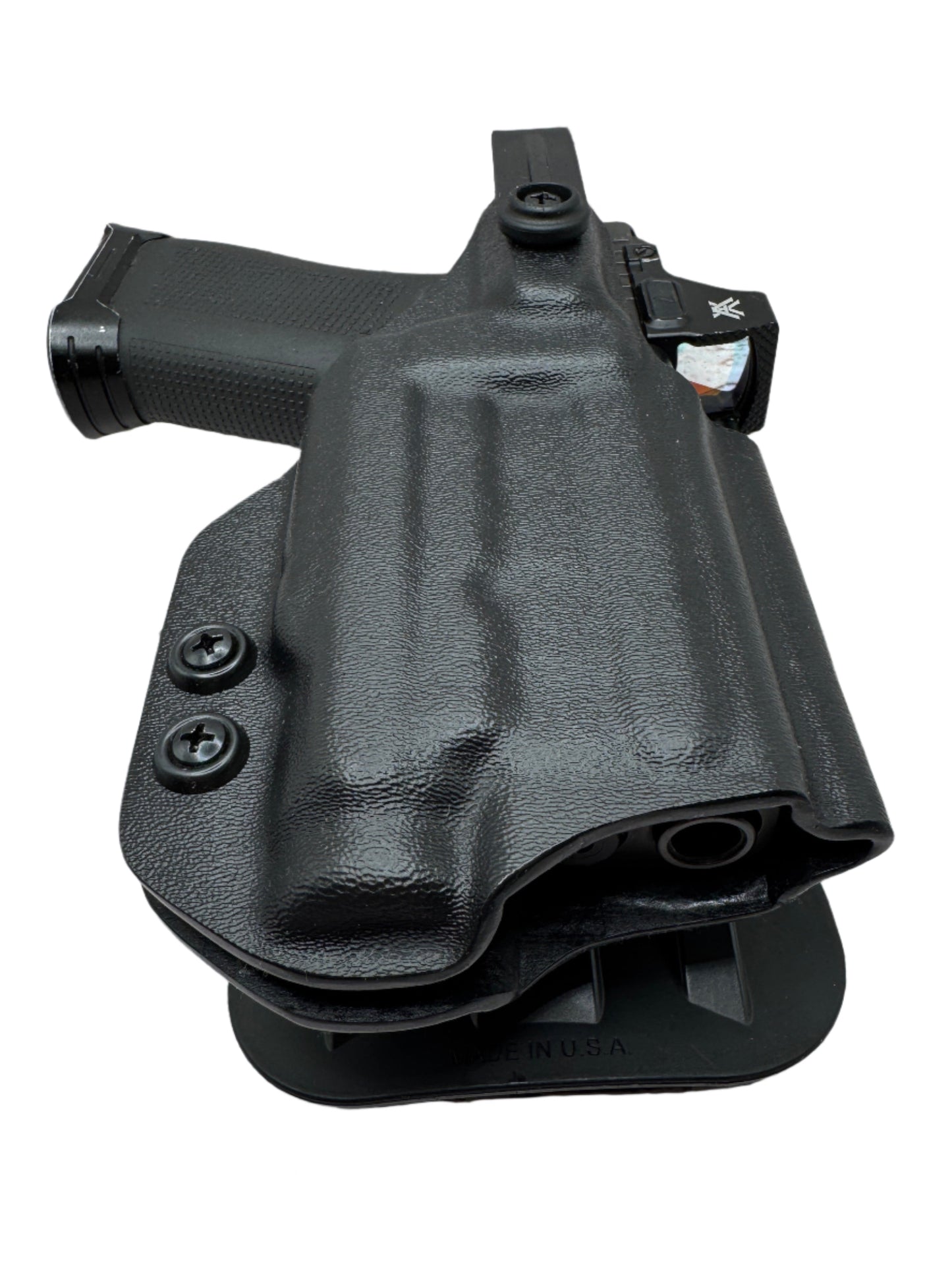 Level 2 Light bearing OWB Paddle Holster for Glock 43X Mos / 48 MOS Pistol Streamlight TLR-8Sub .