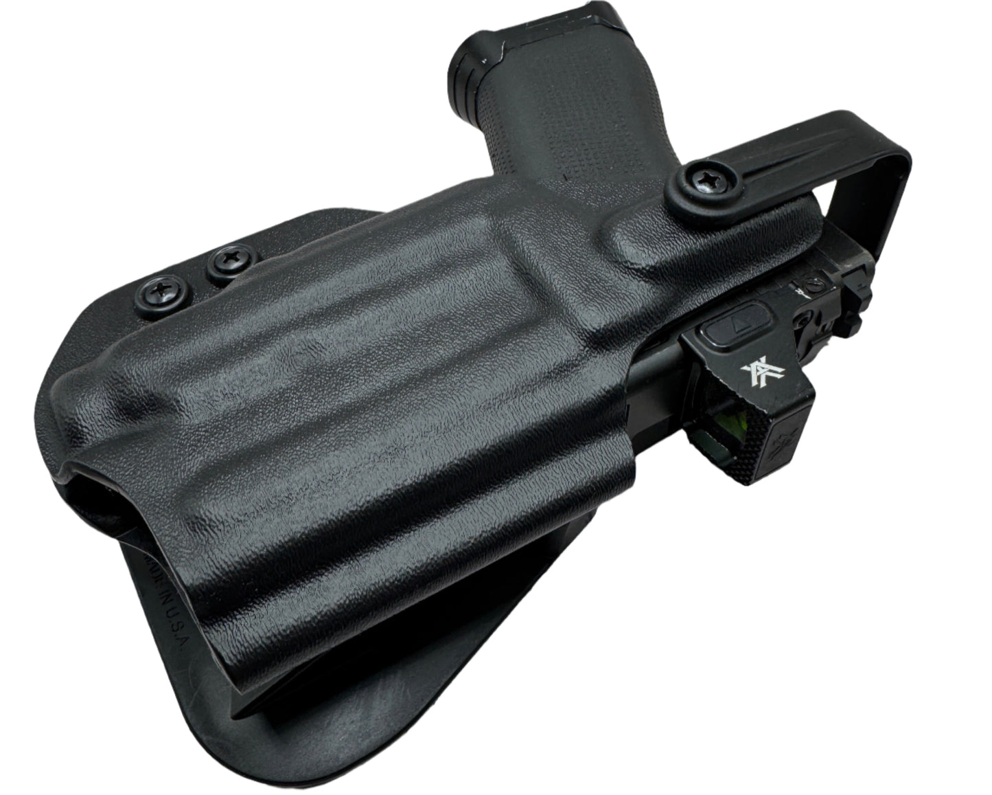 Level 2 Light bearing OWB Paddle Holster for Glock 43X Mos / 48 MOS Pistol Streamlight TLR-8Sub .