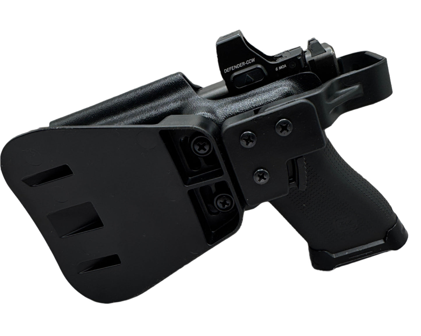 Level 2 Light bearing OWB Paddle Holster for Glock 43X Mos / 48 MOS Pistol Streamlight TLR-8Sub .