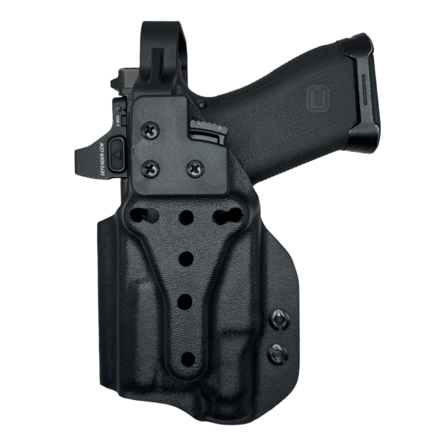 Level 2 Light bearing OWB Paddle Holster for Glock 43X Mos / 48 MOS Pistol Streamlight TLR-8Sub .