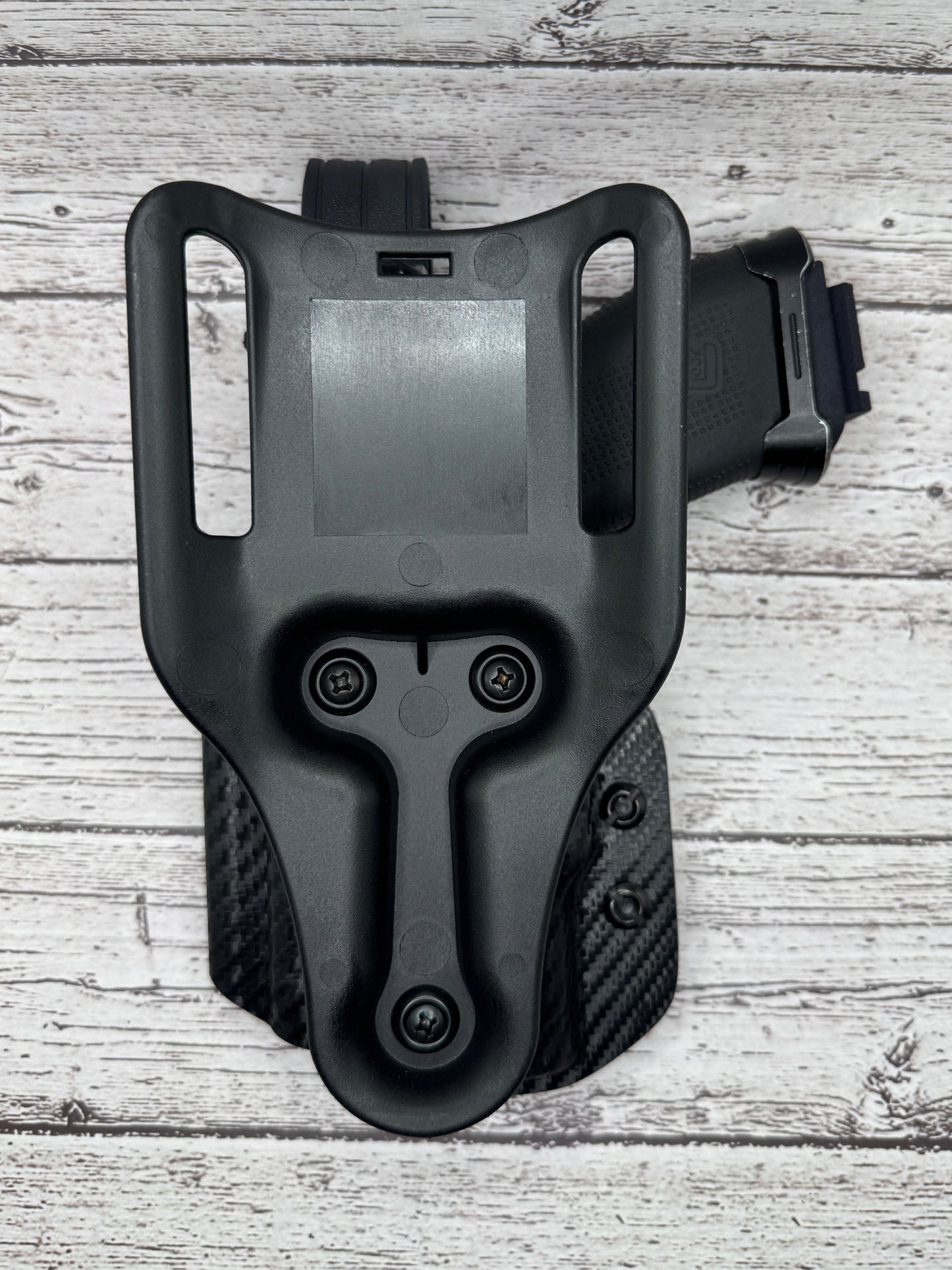 Level 2 OWB LightBearing Holster  Canik Sig Glock  CZ Springfield  Mid Ride Universal Drop Hanger RIGHT HANDED.
